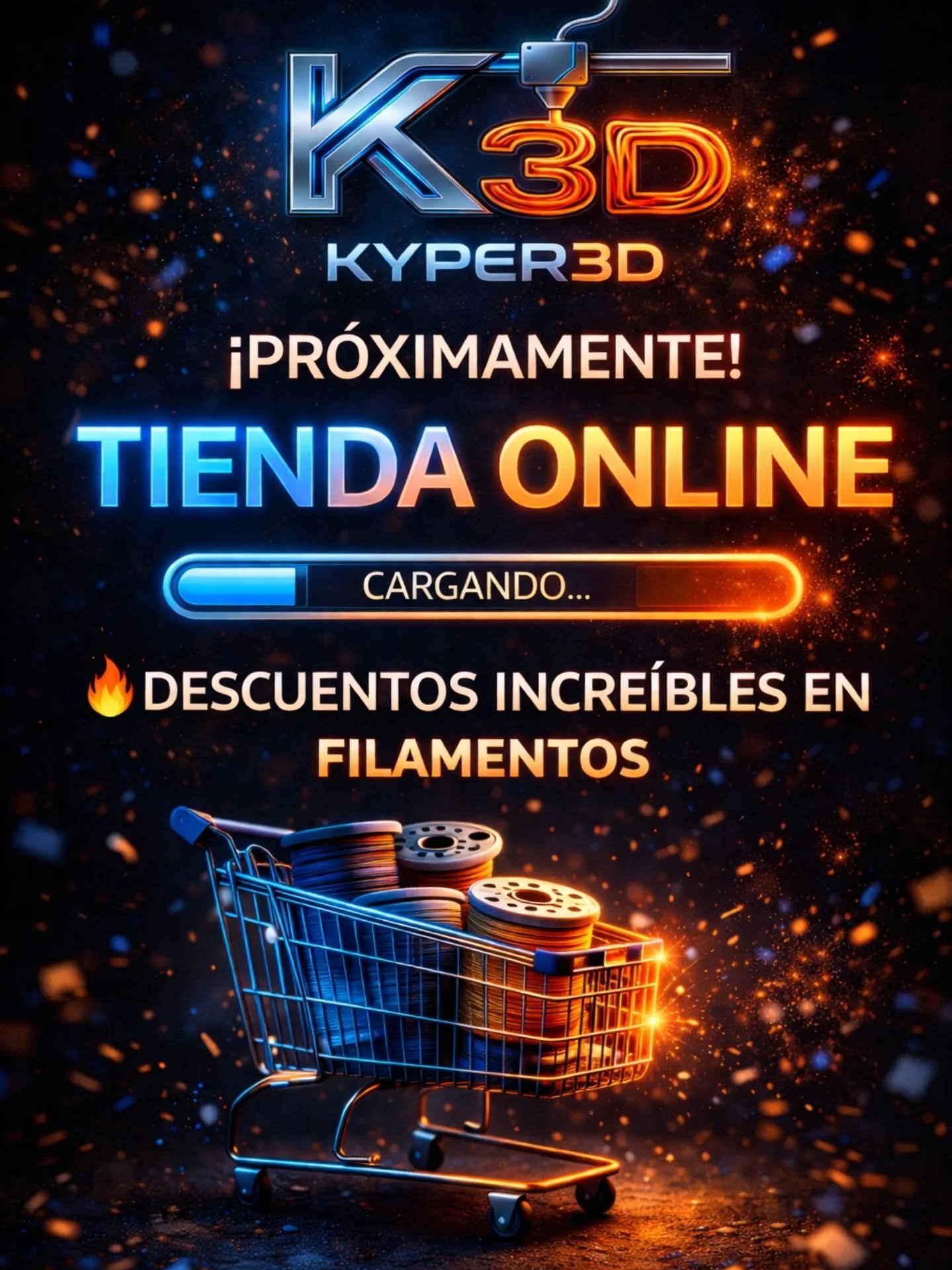 🚀 ¡Se viene algo grande!
Muy pronto abriremos nuestra tienda online especializadas en productos para impresión 3D en el sur de Tenerife 🖨️🔥
Y para celebrarlo… 🎉 uno de nuestros proveedores de filamento nos ha preparado una sorpresa:
💥 ¡un súper descuento durante todo un mes! 💥
👀 Estate muy atento estos próximos días… porque esto no te lo vas a querer perder.
Rogamos máxima difusión entre toda la comunidad makers
#Impresion3D #Filamento3D #Maker #Proximamente #adeje