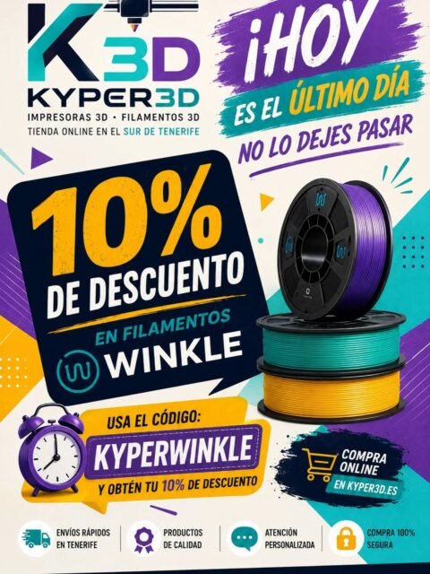 Último día!!!!! Quiero agradecer a todos los que han confiado en este proyecto y nos han dado este empujón inicial.

Continuaré trabajando con diferentes marcas para conseguir las mejores ofertas para todos los clientes 

Muchas gracias a todos y aprovechar el ultimo día!