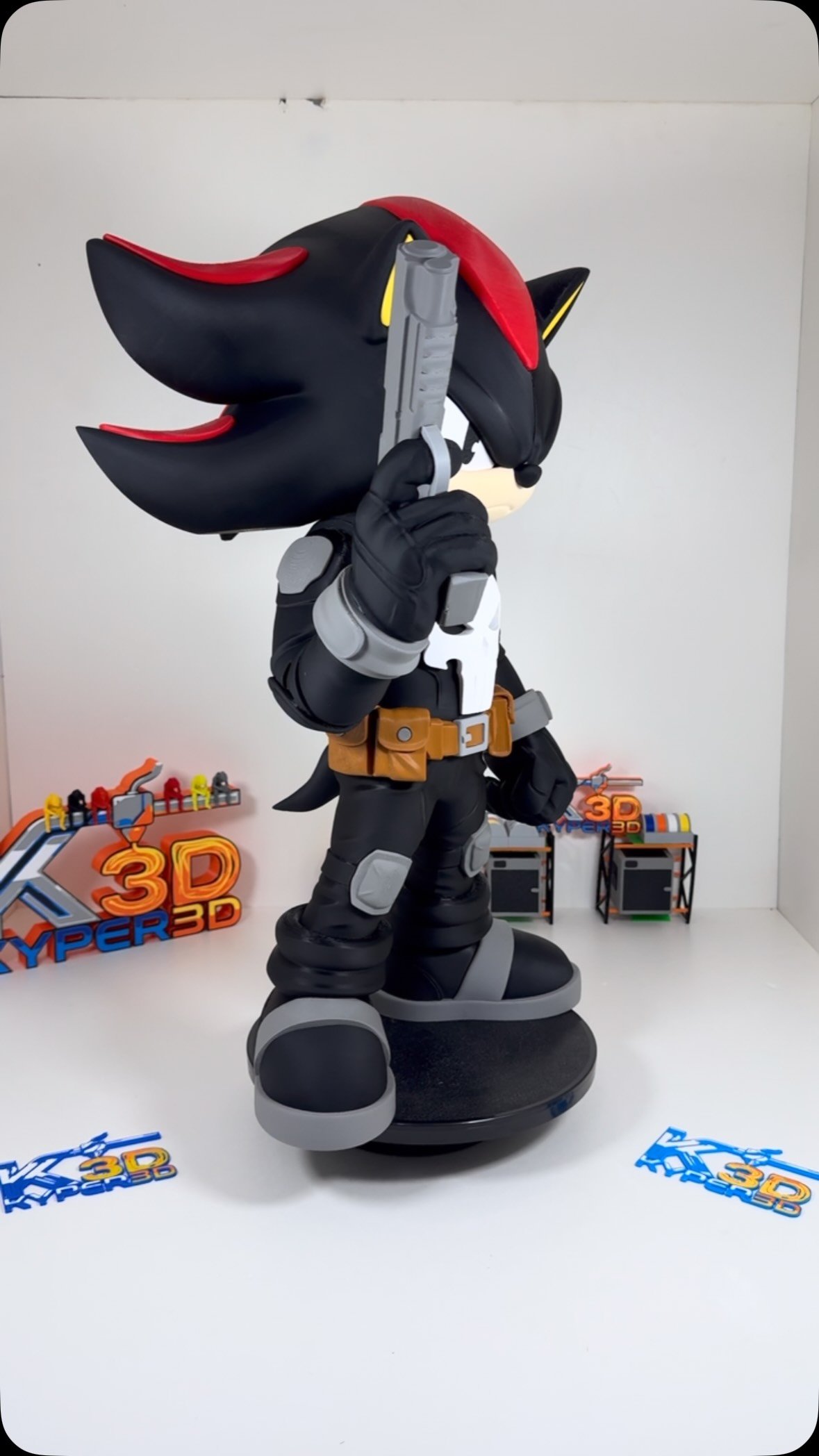 🖨️🔥 **DARK SONIC × THE PUNISHER** 🔥🖨️
Una pieza espectacular de **54 cm de altura**, impresa por **Kyper3D**.
🖤 Fabricada en **filamento PETG**
📏 **54 cm de altura**
🧩 Gran nivel de detalle
🖨️ Impresión 3D realizada por nosotros
¿Te gustaría tener esta pieza o hacer una figura personalizada?
📩 **Aceptamos encargos** y podemos estudiar tu proyecto para hacerlo realidad mediante impresión 3D.
🌐 www.kyper3d.es
#Kyper3D #Impresion3D #3DPrinting #DarkSonic #ThePunisher PETG Figura3D Figuras3D Impresion3DPersonalizada Encargos3D Tenerife Adeje Canarias Maker