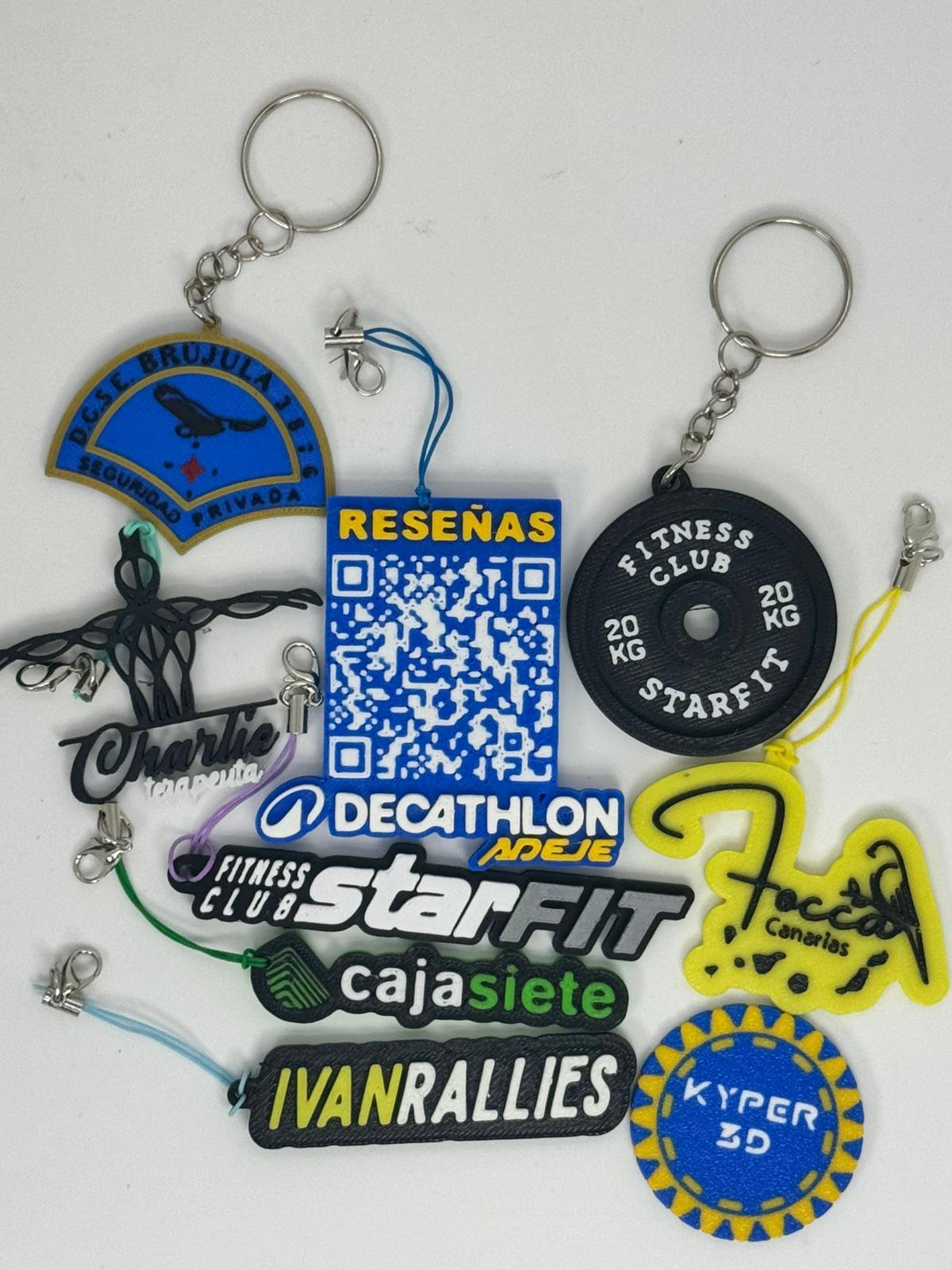 Llaveros personalizados